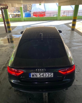 Audi A5 cena 57900 przebieg: 219000, rok produkcji 2013 z Warszawa małe 704